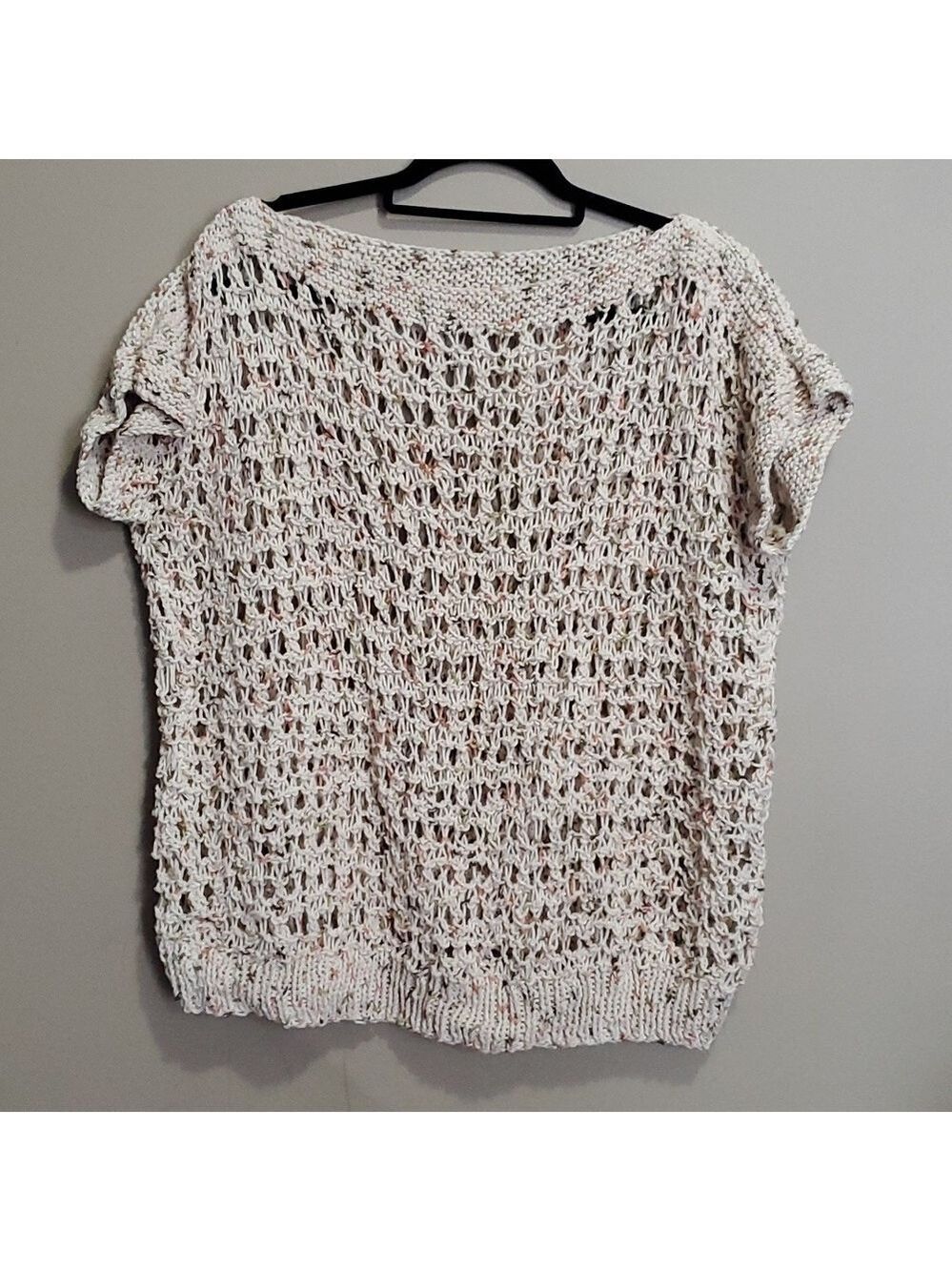 Hand knit top size small